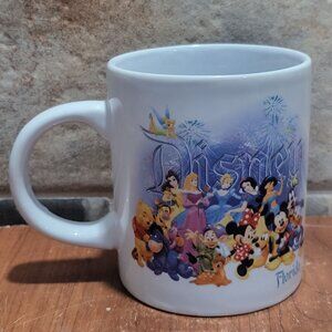 Disney Florida Coffee Mug Disney Characters Jerry Leigh